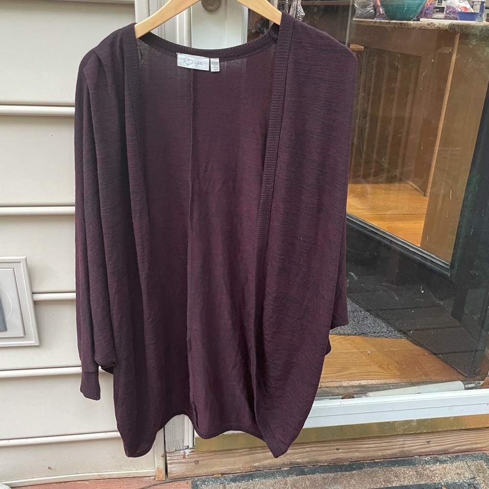 Red RD Style Cardigan